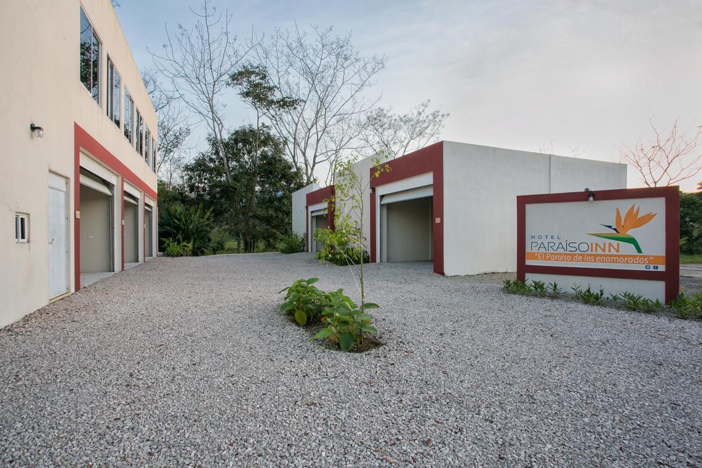 Auto Hotel Paraiso Inn Palenque Exteriör bild